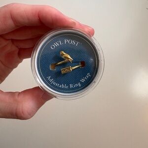 Alex and Ani Harry Potter Owl Post adjustable wrap ring